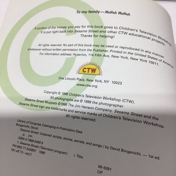 Sesame Street Unpaved Hardback Book - Picture 6 of 12